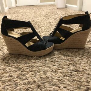 Michael Kors heel sandals, with zipper close